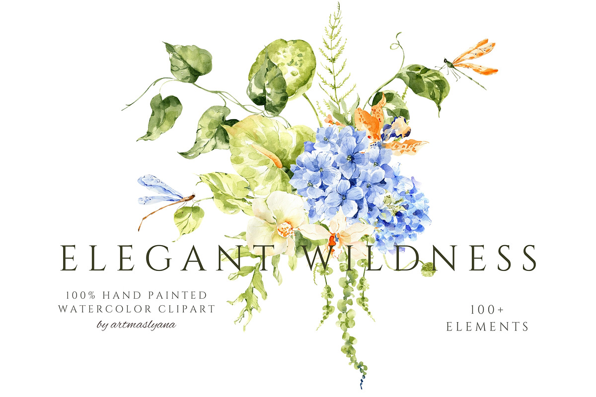 Elegant Wildness: Aesthetic Fine Art, a Decorative Illustration by ArtMaslyana (Photo 1 of 13)