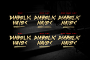 Horror brush font - Morbid Bones, a Blackletter Font by Rochart (Thumbnail 5 of 10)