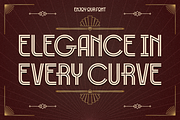 SanDeco, a Sans Serif Font by Burntilldead (Thumbnail 12 of 12)