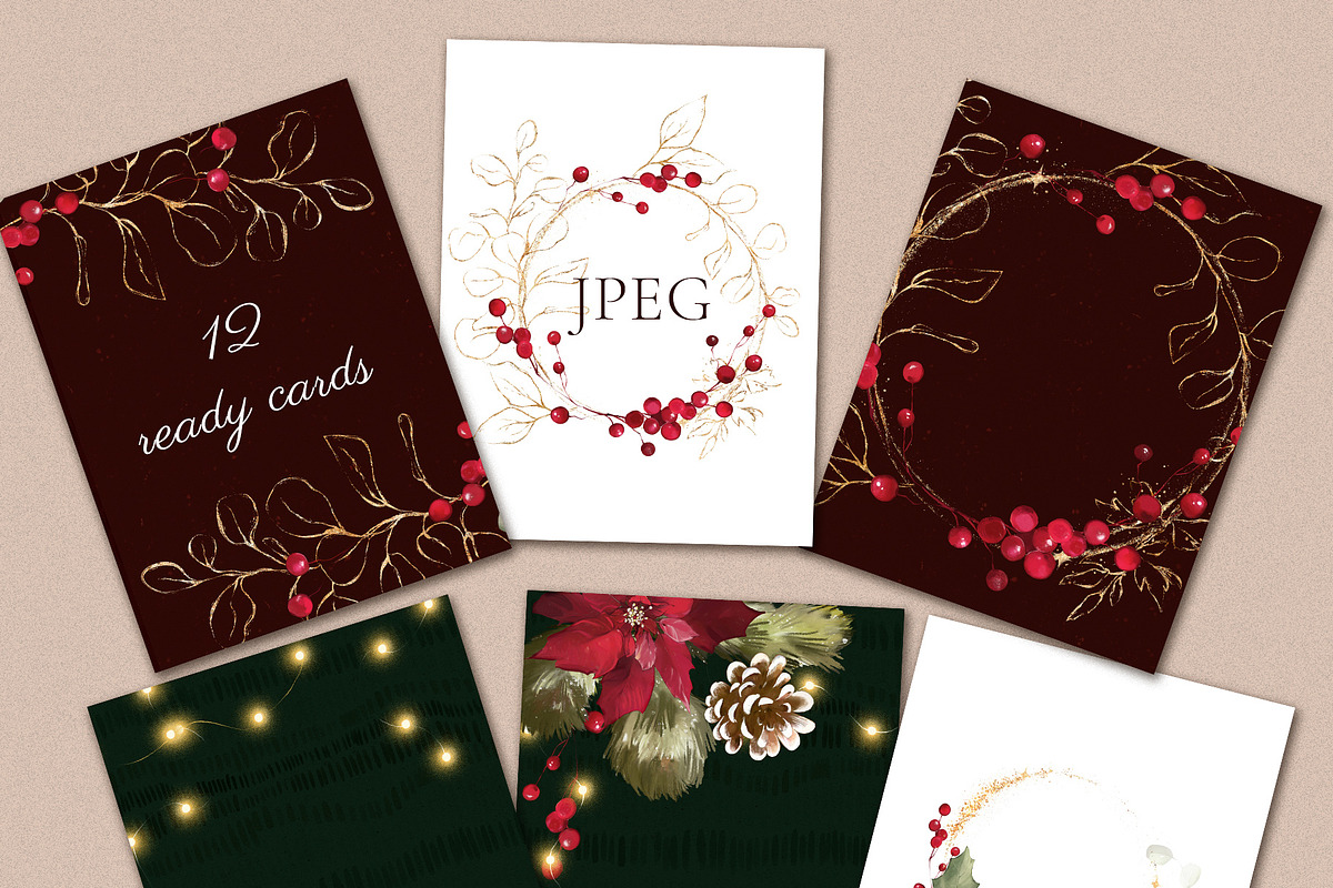 Christmas collection, a Texture Illustration by Lisima (Photo 13 of 14)