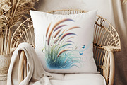Summer Coastal Serenity Clipart, an Illustration by RobertsArt (Thumbnail 2 of 7)