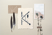 Totem. Mystical Font. Line Art Style, a Script Font by Cosmic Store (Thumbnail 16 of 35)