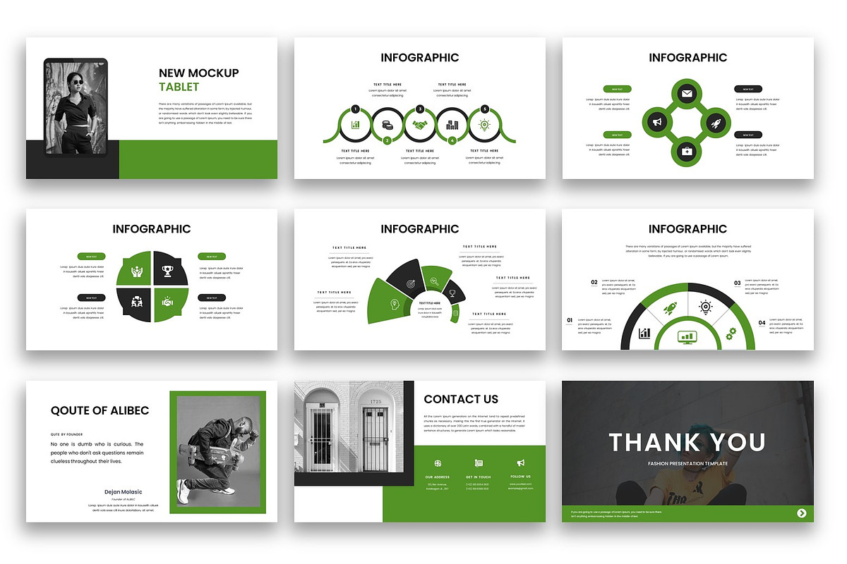 Alibec – Fashion Keynote Template, a Presentation Template by kreatifreya (Photo 4 of 5)