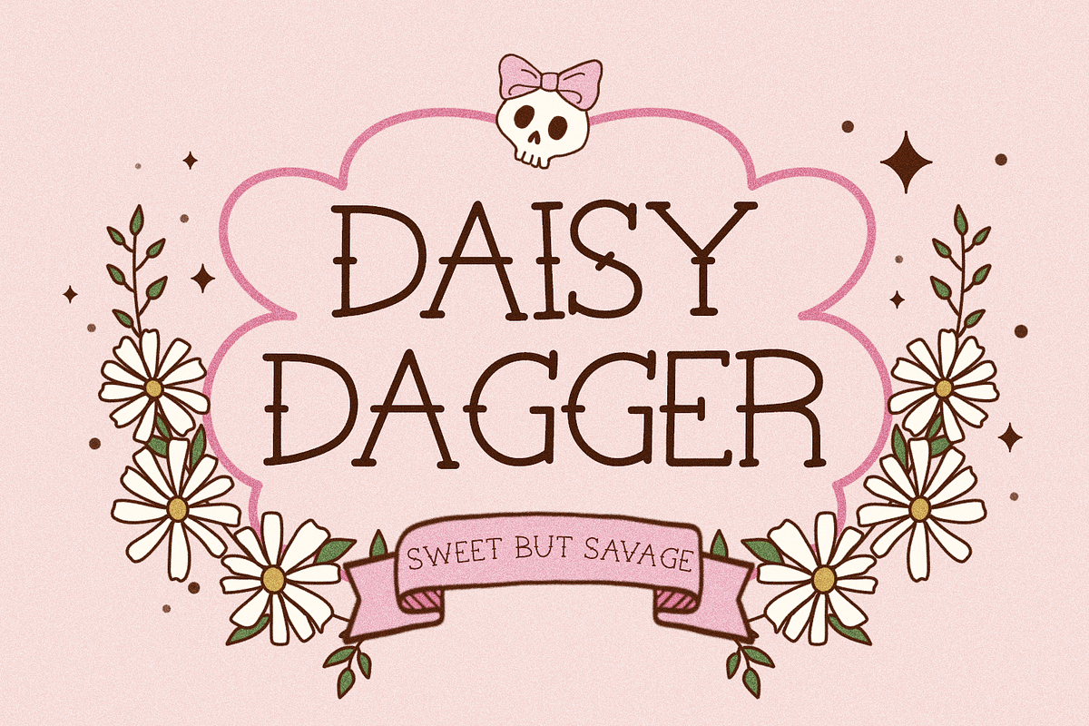 Daisy Dagger Serif Font, a Handwritten Font by Beck McCormick (Photo 1 of 10)