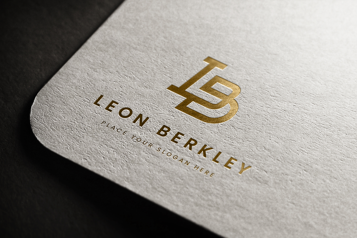 LB Corporate Monogram Logo, a Branding & Logo Template by QRMockups