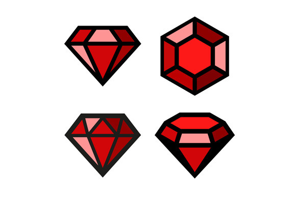 Ruby Icons Set