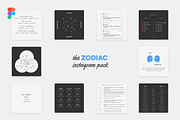 The Zodiac Instagram Pack, a Social Media Template by pkahraman (Thumbnail 1 of 10)