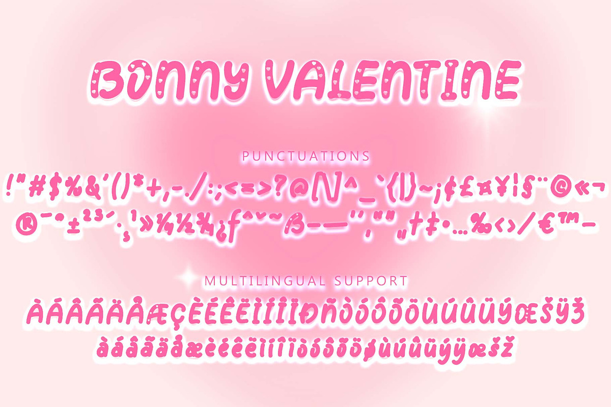 Bonny Valentine, a Handwritten Font by Yoga Letter (Photo 6 of 6)