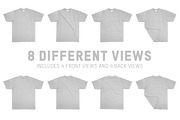 Shaka Wear 7.5oz Max Heavyweight Tee, a Shirt Mockup by Pixel Sauce™ (Thumbnail 6 of 7)