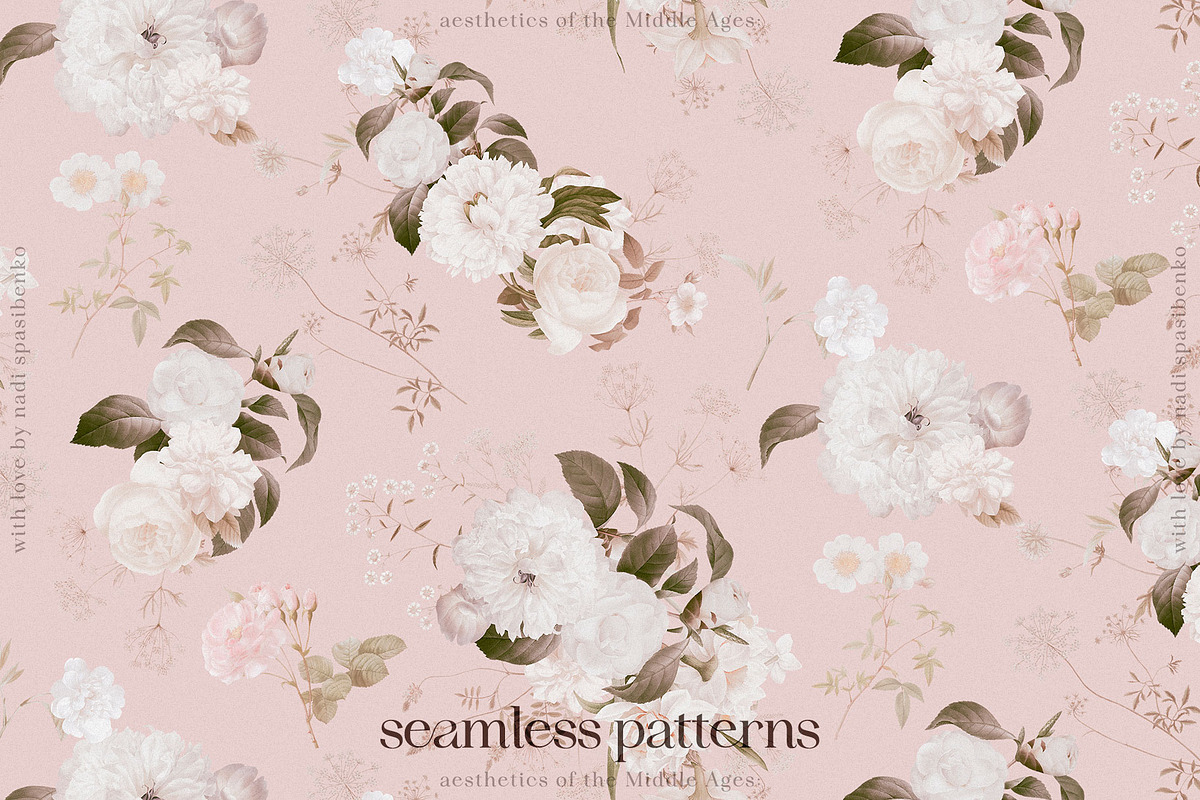 Middle Ages Aesthetics, a Pattern Graphic by nadispasibenko (Photo 15 of 17)