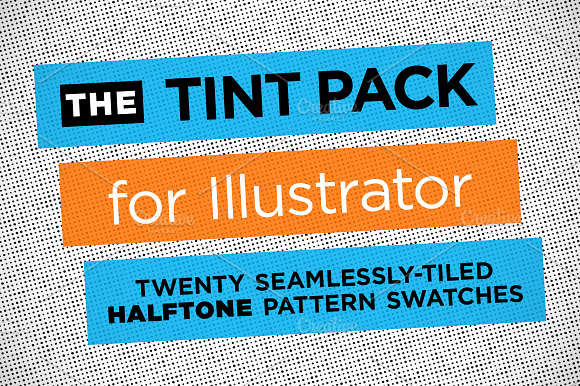 Halftone Illustrator Tint Pack preview 6