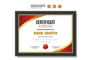 400. Modern Certificate Template