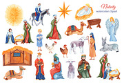 Nativity Christmas, an Illustration by s.yanyeva (Thumbnail 5 of 10)