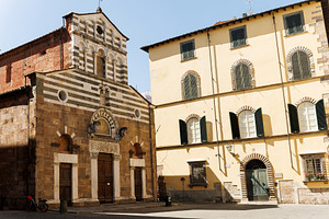 San Giusto Church. Lucca, Tuscany, Italy, an Architecture Photo by Bepslabor