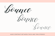 Bounce Lettering Procreate Brush, a Brush Add-On by The Ampersand Shop (Thumbnail 2 of 4)