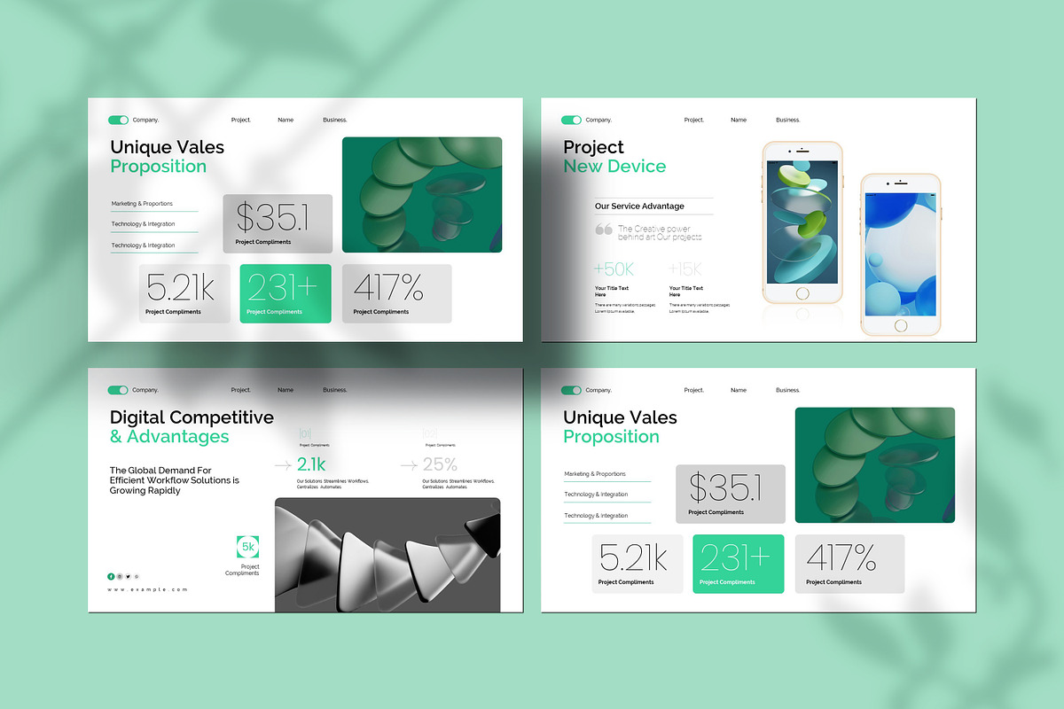 Digital Project Proposal Template, a Presentation Template by Soraclod (Photo 8 of 9)
