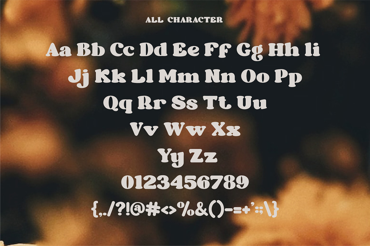 Black Orange - Retro Serif Font, a Serif Font by Flawless And Co (Photo 9 of 10)
