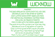 Hyper System font, a Font by weknow (Thumbnail 6 of 8)