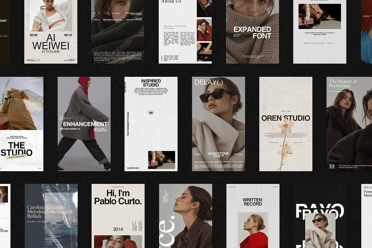 OREN | Instagram STORIES Bundle, a Social Media Template by Prapti Design (Photo 10 of 10)