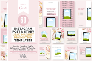 Instagram Lead Magnet Promotion Temp