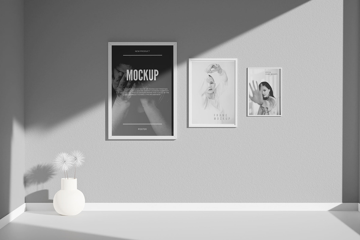 Photo Frame Mockup, a Print Template by Pexelcorner (Photo 5 of 8)
