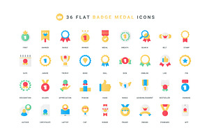 Medals awards first place best icons, an Object Illustration by Lemberg Vector