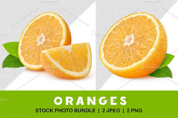 Orange fruit slices preview 5