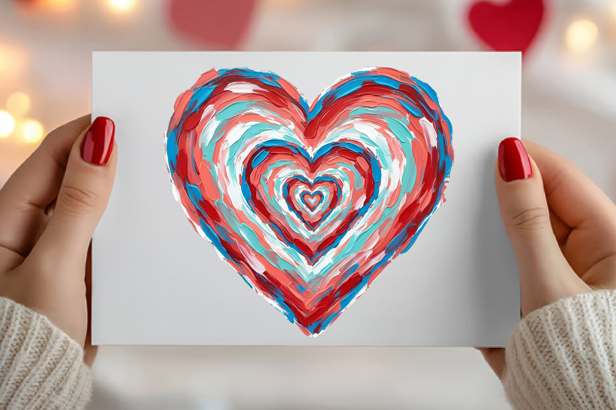 Valentines Day Heart Png, an Illustration by Canvas Craft (Photo 5 of 6)
