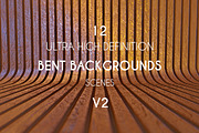 12 UHD Bent Background Scenes V2, an Object Graphic by LuisFaus (Thumbnail 2 of 5)