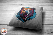 Watercolor Bear Logo Style, an Object Graphic by Negarin Digital Art (Thumbnail 7 of 9)