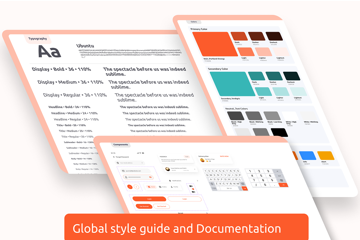 Trox-Logistic Solution App, an UI Kit Template by Netro Systems (Photo 4 of 5)