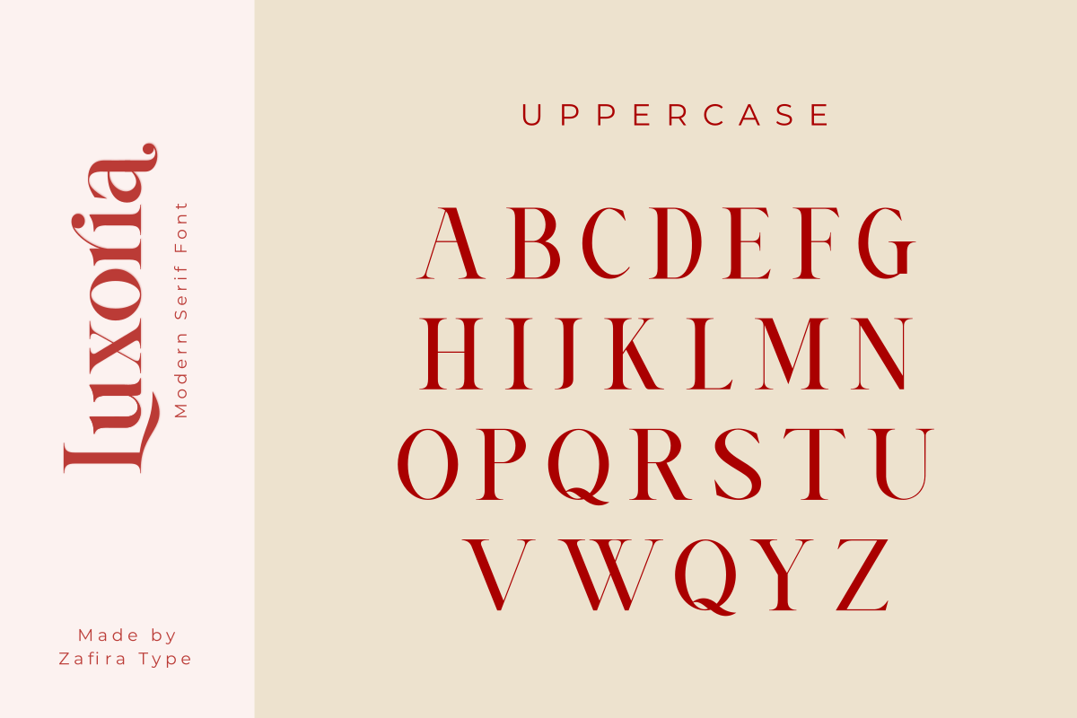 Luxoria, a Serif Font by Zafiratype (Photo 10 of 13)