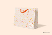 Vogue Size Gift Bag Mock-up, a Print Template by Branda Keeps (Thumbnail 10 of 17)