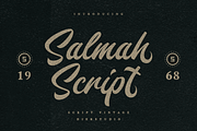 Salmah Script, a Script Font by Dierstudio (Thumbnail 1 of 12)
