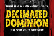 Fracture Dreams Crack Horror Font, a Blackletter Font by dansdesign (Thumbnail 3 of 9)