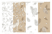 Woodland Wonders: 2 in 1 Graphic Set, a Decorative Illustration by rouxsupplyco (Thumbnail 17 of 32)