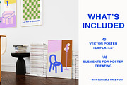 Pop Up Gallery Vector Poster Creator, an Object Graphic by ArtFM (Thumbnail 2 of 13)