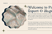 Pattern Export-O-Magic, a Templates & Theme by Samantha Makes Things (Thumbnail 2 of 9)