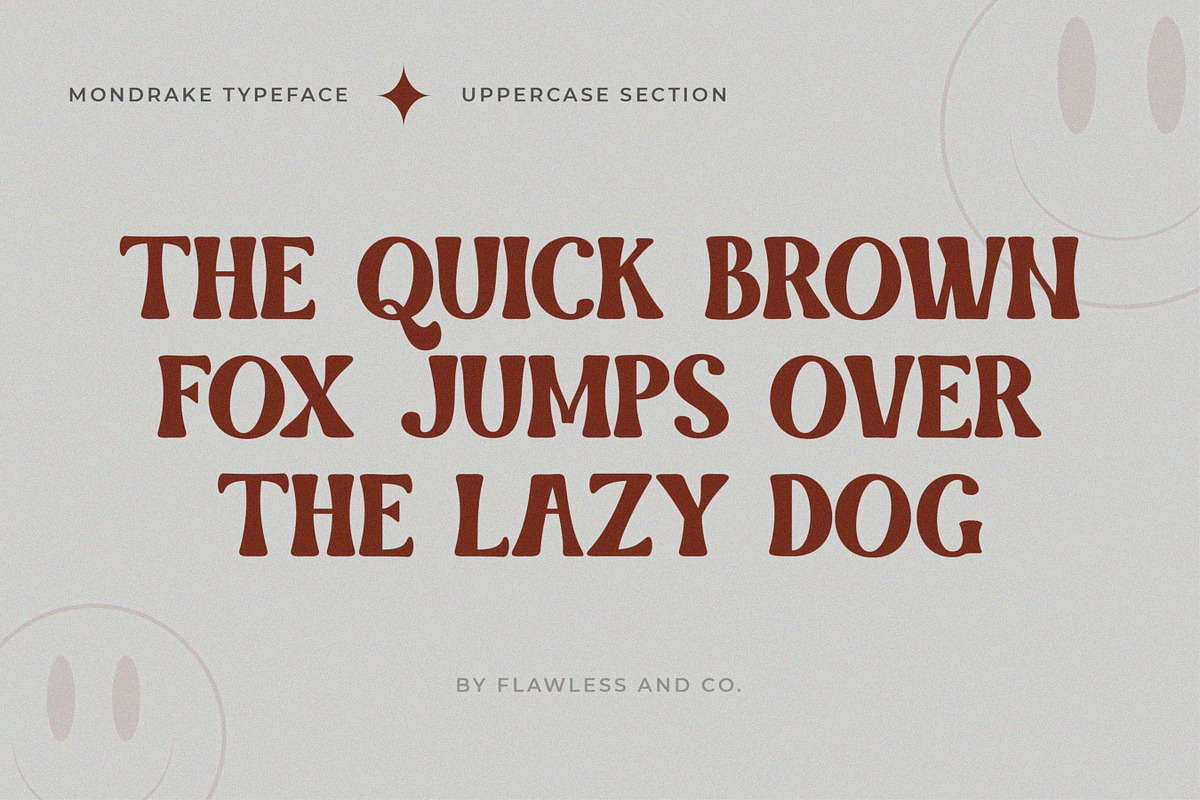 Mondrake, a Symbol Font by Flawless And Co (Photo 8 of 11)