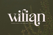 wifian Ligature Serif Typeface, a Serif Font by Humaira_std (Thumbnail 1 of 11)