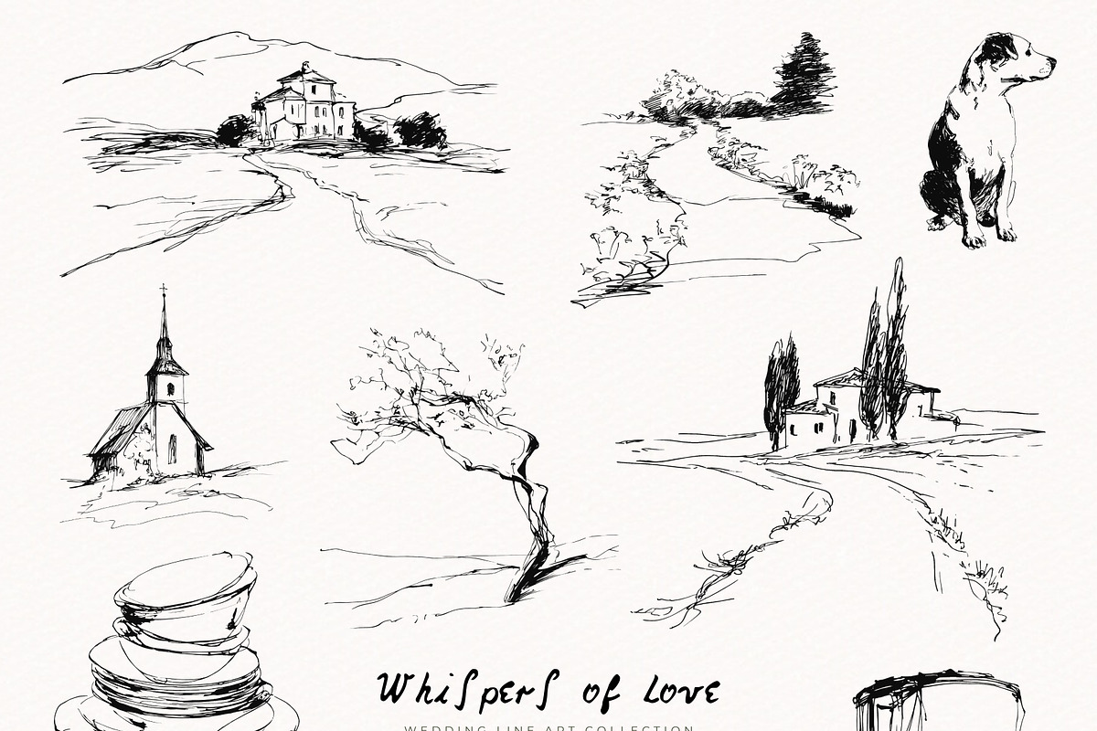 Whispers of Love – Wedding Fine Art, a Decorative Illustration by PeDe Designs (Photo 12 of 13)