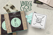 Vintage Golf Illustrations, an Illustration by beehouse studio (Thumbnail 6 of 7)