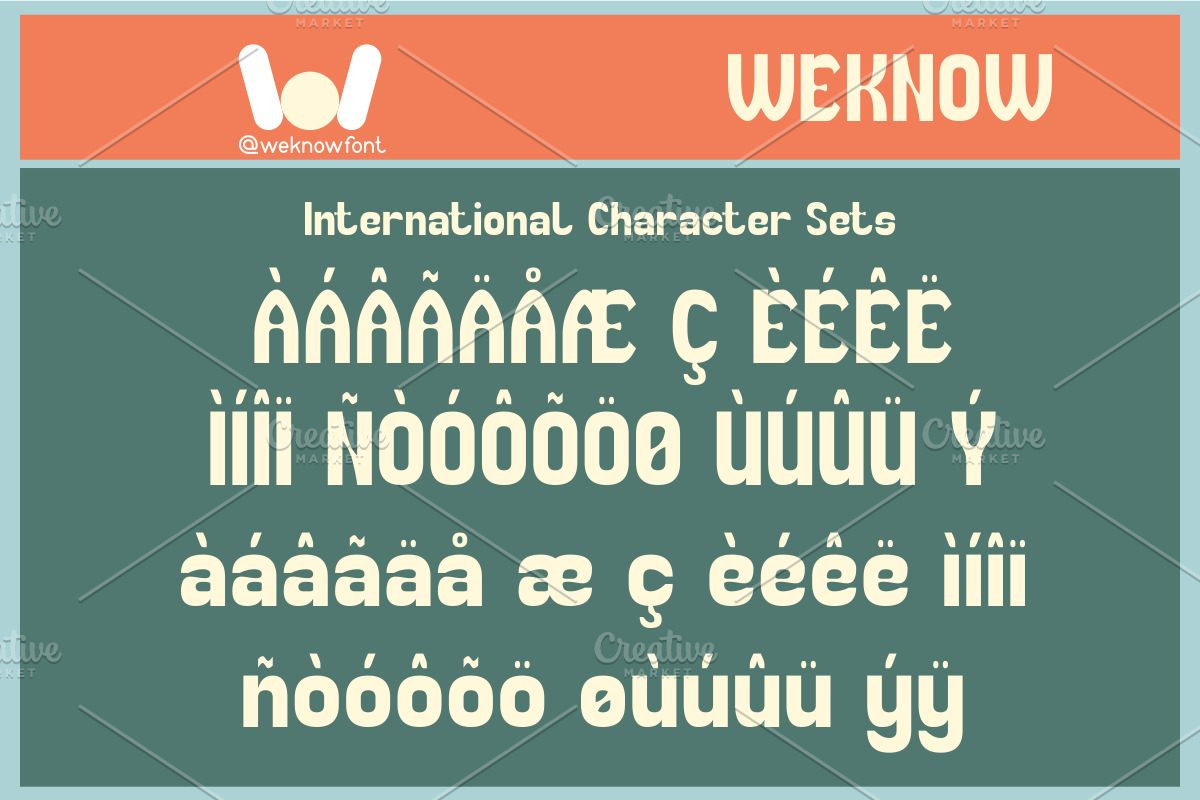 Collect the moment, a Font by weknow (Photo 8 of 8)
