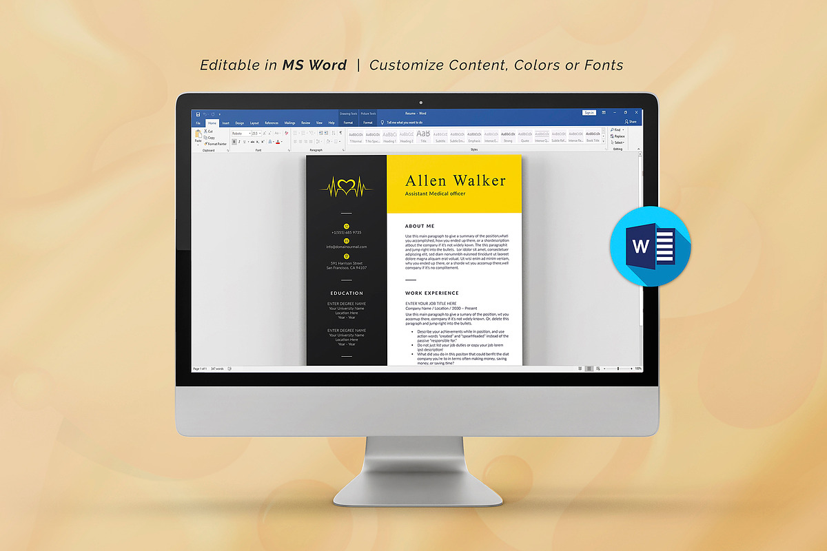 Resume, a Resume Template by DesignDevisers (Photo 8 of 10)
