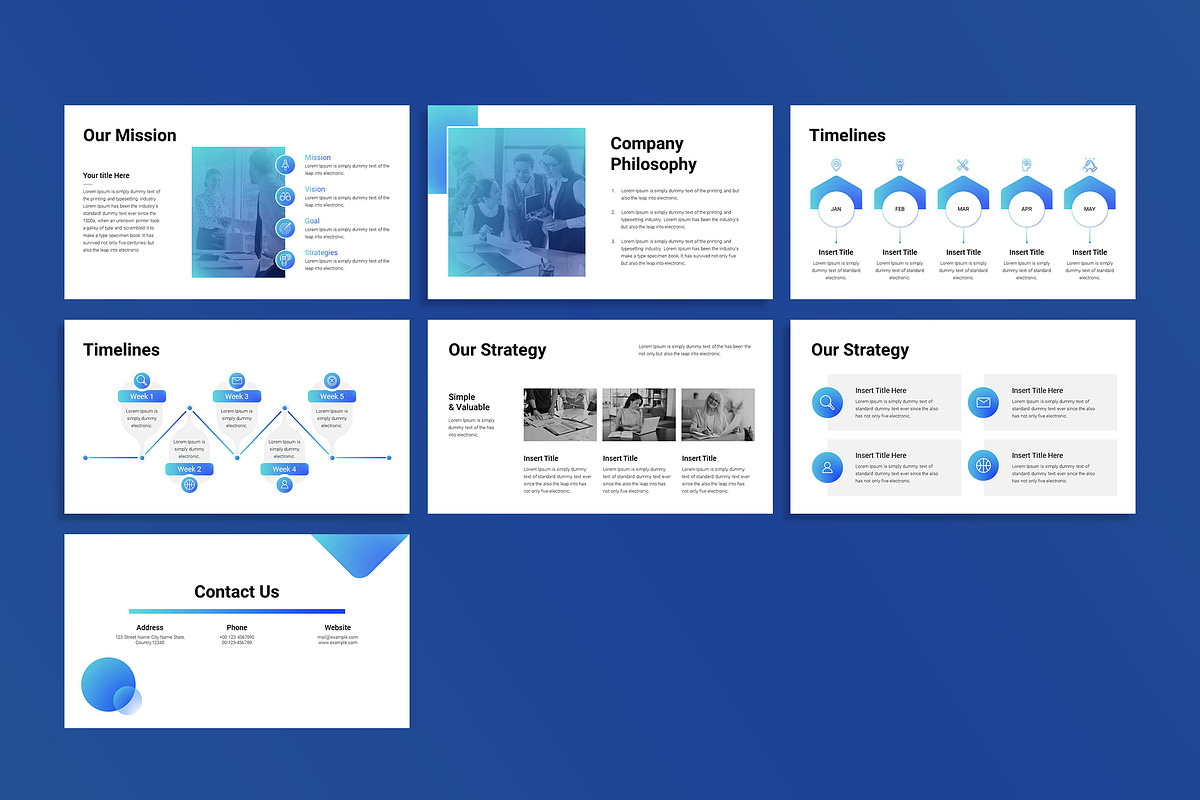 Business Plan PowerPoint Template, a Presentation Template by Spark_Creative (Photo 11 of 12)