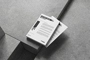 Letterhead Mockup, a Product Mockup by MrLetters (Thumbnail 2 of 5)