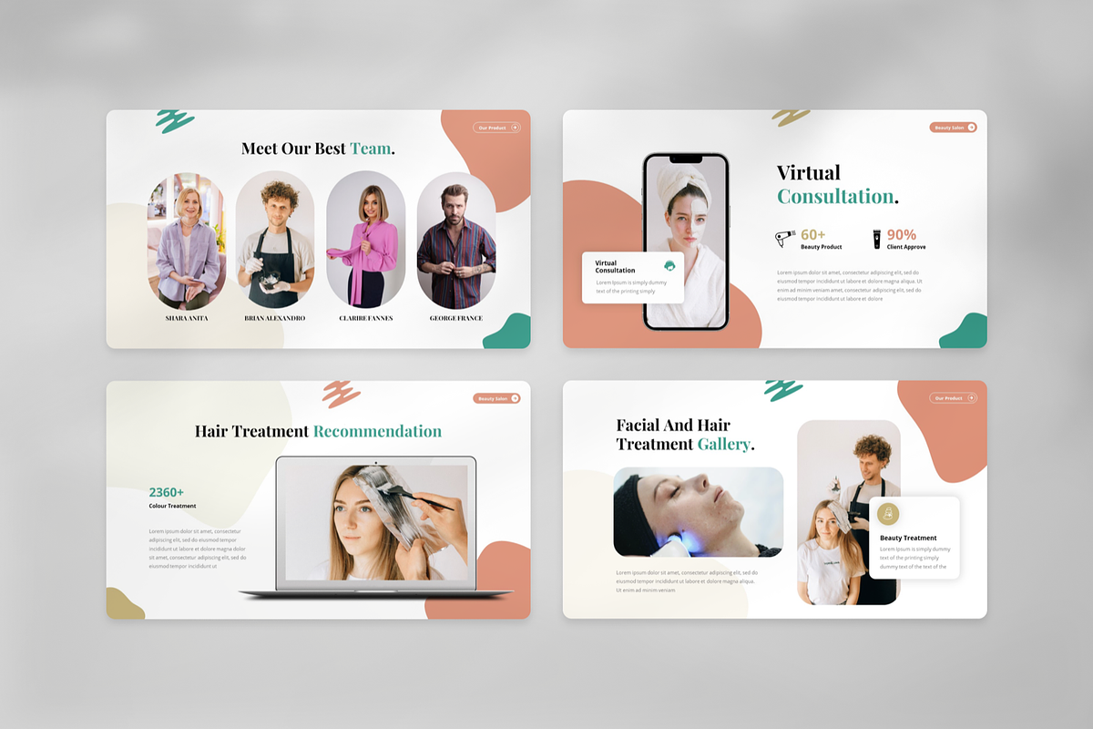 Larisa - Beauty Salon Google Slide, a Presentation Template by Annora Studio (Photo 6 of 8)