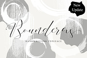 Bounderas Script, a Script Font by individuel (Thumbnail 1 of 8)