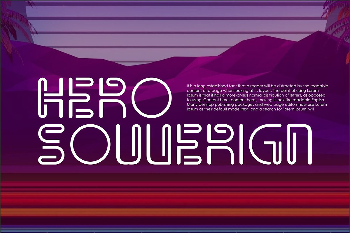 Sefa Mono Line Sans Neon font, a Sans Serif Font by WhymoreArt (Photo 2 of 10)