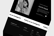 Fashion Website Free UI Kit, an UI Kit Template by DjectStudio (Thumbnail 7 of 7)
